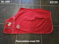 Fleecedeken maat 125