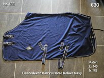 Fleecedeken Harry's Horse Deluxe Maat 145