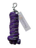 Halstertouw paars/grijs