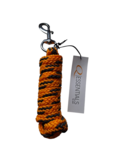 Halstertouw oranje/grijs