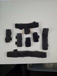 Hulo Horse halsterbontjes grijs 50mm