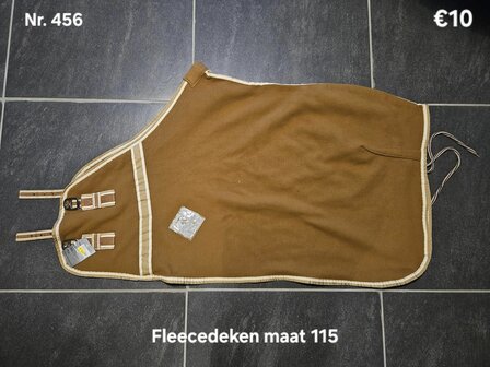 Fleecedeken Maat 115