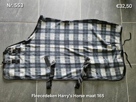 Fleecedeken HH Maat 165