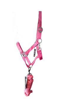 Halsterset Horka roze full