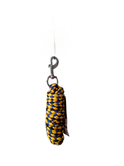 Halstertouw blauw/geel