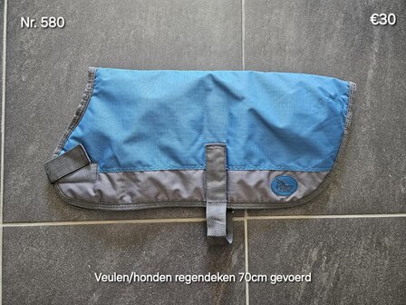 Regendeken veulen/hond Maat 70