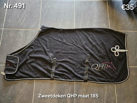 Zweetdeken QHP maat 185