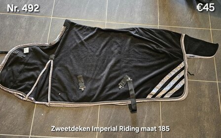 Zweetdeken Imperial Riding  maat 185