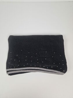 ES Arabella black scarf