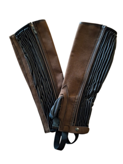 Donkerbruine chaps 