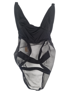 imperial Riding vliegenmasker met oren pony zwart
