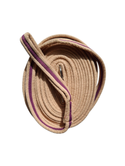 Norton longeerlijn 8m beige/paars