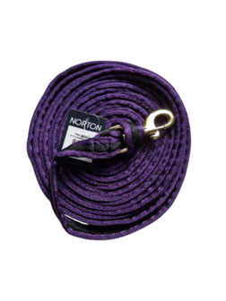 Norton longeerlijn 8m paars/zwart