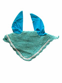 Amidale oornetje glitter lichtblauw