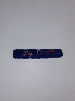 My love neusbontje pony blauw